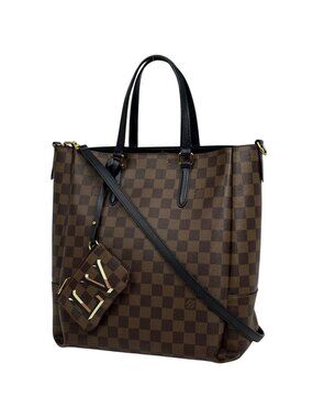Louis Vuitton Belmont Nvmm 2-Way Tote Damier Brown
